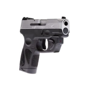 Taurus G2S 9MM SS/BK 3.2 7Rds RED LSR