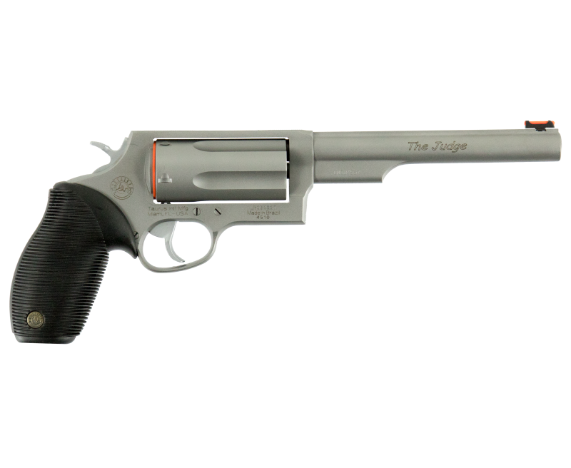 Taurus Judge Tracker Magnum Revolver Stainless .410 GA / .45 LC 6.5-inch 5Rds