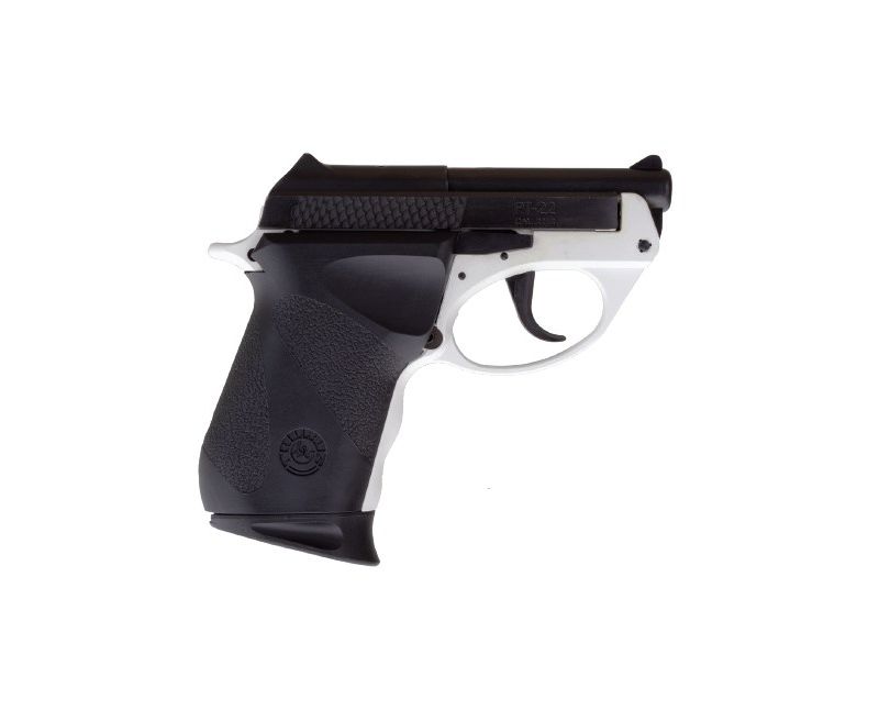 Taurus PT22 22LR DAO BL/WHTE POLY 8Rds 2.8-inch