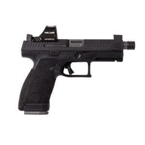 The Gun Co Custom CZ P-10 Compact Type 1 Combat Duty Black 9mm 4.61″ 15 RD with Holosun Reflex Sight
