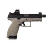 The Gun Co Custom CZ P-10 Compact Type 1 Urban Battle Gray 9mm 4.61″ 15 RD with Holosun Reflex Sight