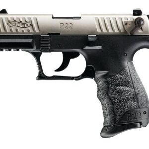 Walther P22Q Nickel .22 LR 3.42-inch 10Rds