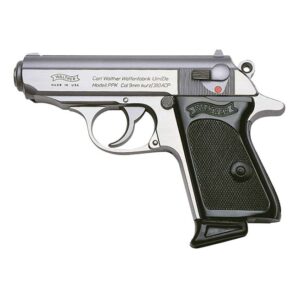 Walther PPK Stainless .380 ACP 3.3″ 6 RD Fixed Sights
