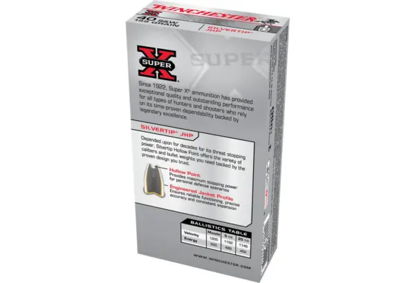 SIM-X Defensecore .40 S&W, 58gr, JHP, 20rd Box SIM-X