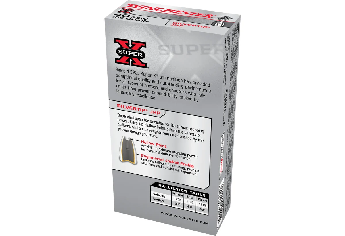 SIM-X Defensecore .40 S&amp;W, 58gr, JHP, 20rd Box SIM-X