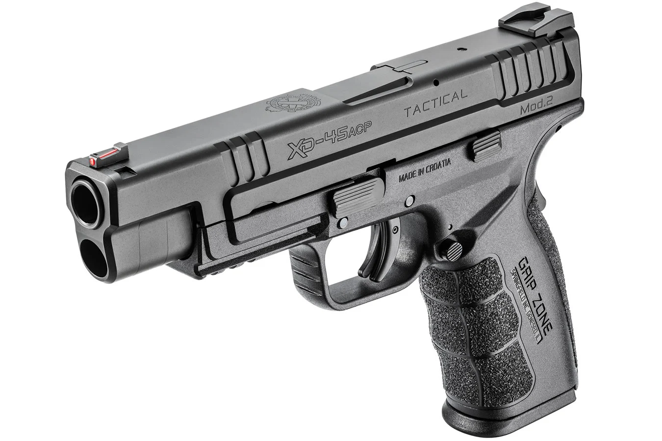 Springfield XD MOD 2 9mm 5 Inch Tactical Black with Gripzone