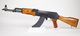 AK-47 MACHINE GUN.