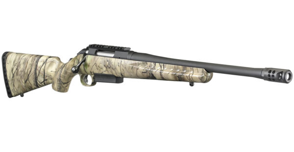 Ruger American Rifle Ranch 450 Bushmaster with Wild Camo IM Brush Stock
