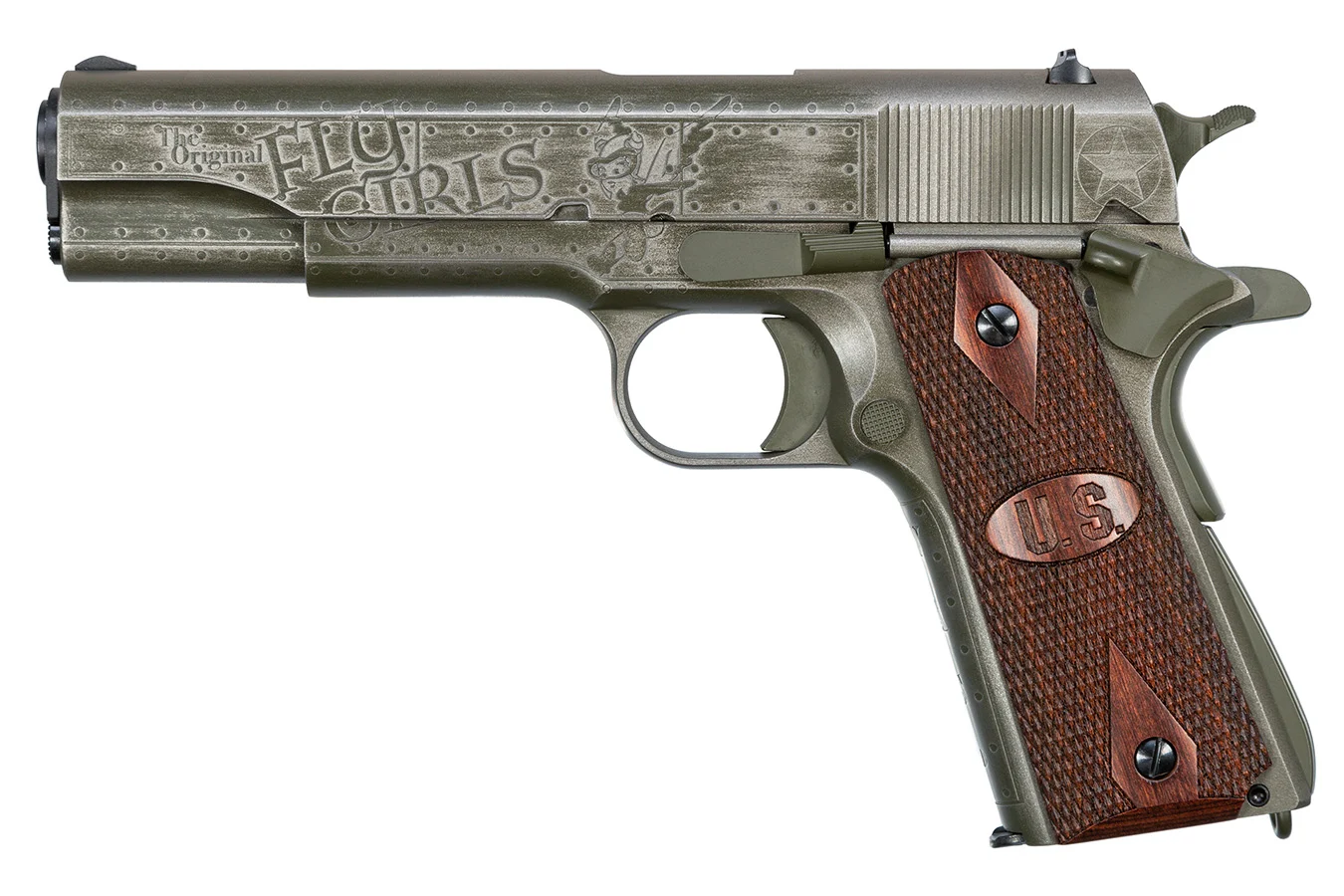 Auto Ordnance 1911 Fly Girls Special Edition 45 ACP Pistol