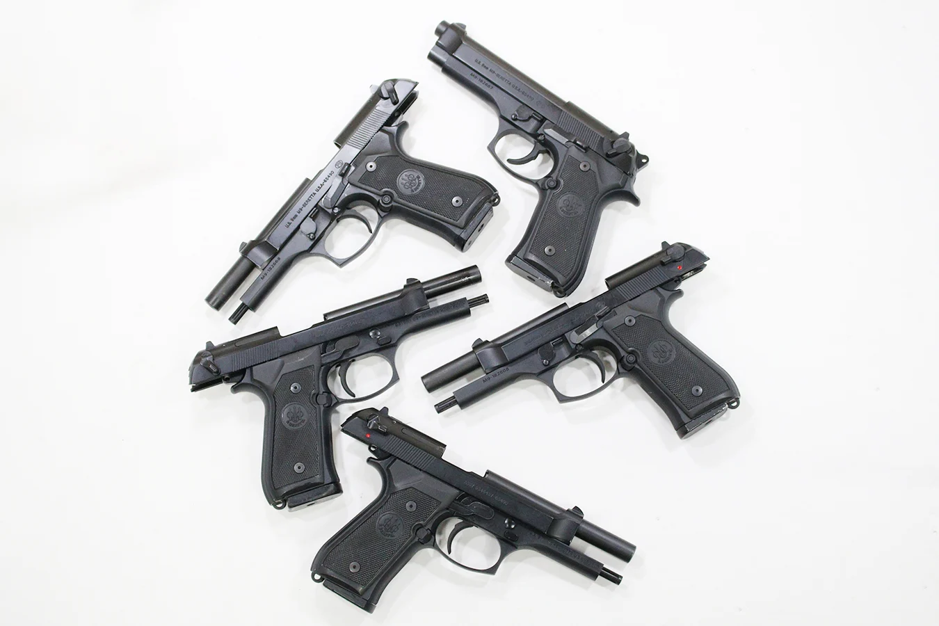 Beretta M9 92 Series 9mm Police Trade-in Pistols (Very Good Condition