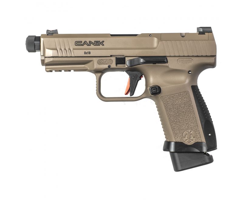 Canik TP9SF Elite Combat Flat Dark Earth 9mm 4.78-inch One 17Rd and One 15Rd Magazine — image 3