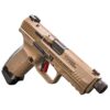 Canik TP9SF Elite Combat Flat Dark Earth 9mm 4.78-inch One 17Rd and One 15Rd Magazine