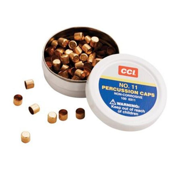CCI #11 Percussion Caps for Muzzleloading - 1000/ct