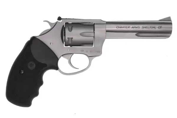 Charter Arms Pathfinder .22LR DA/SA Rimfire Revolver with Stainless