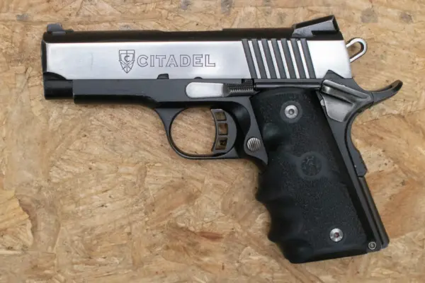 Citadel M1911-A1CS 45ACP Compact Police Trade-In Pistol with Hogue