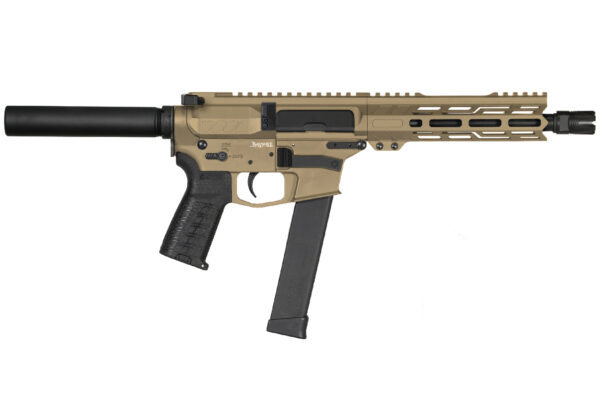 CMMG Banshee MK10 10mm AR-Style Pistol with Coyote Tan Cerakote Finish