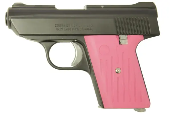 Cobra Enterprise Inc CA380 380 ACP Carry Conceal Pistol with Pink Grips