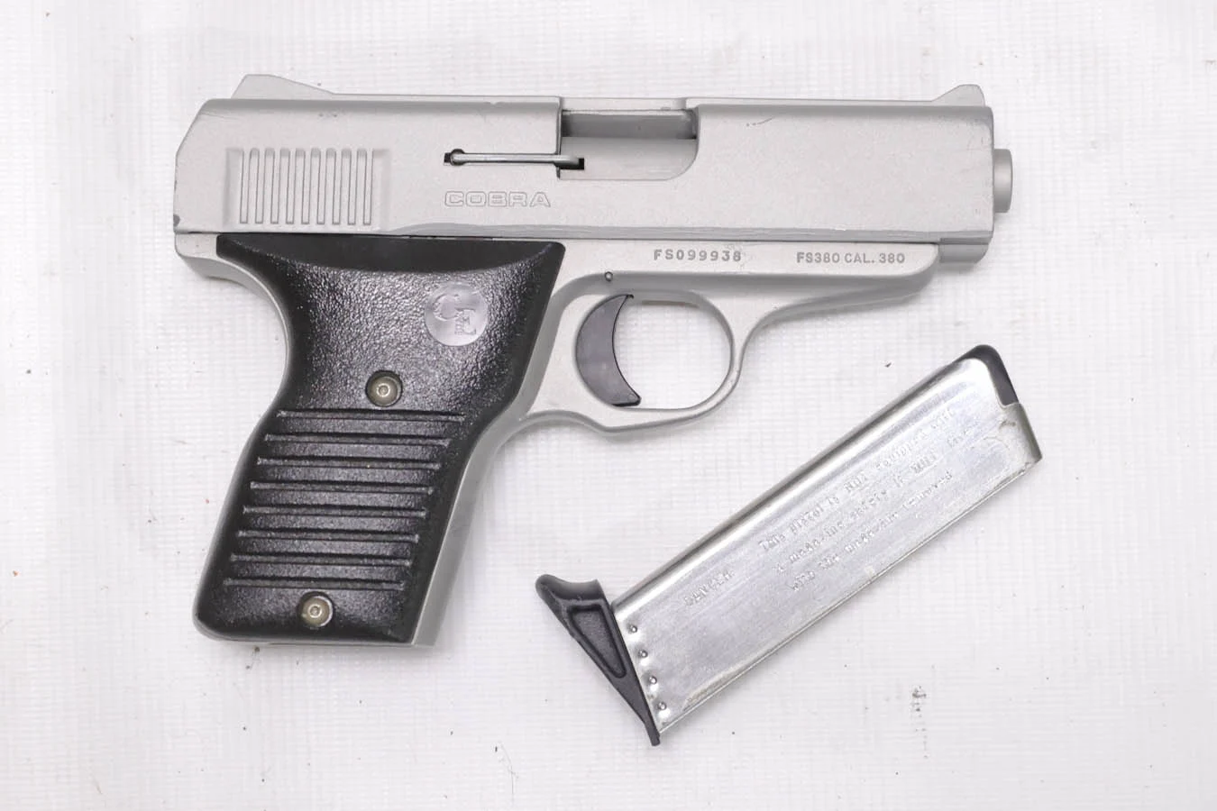 Cobra Enterprise Inc FS380 .380 ACP Police Trade-In Pistol