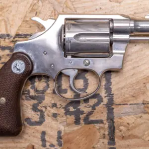 Colt Detective Special .38 SPL Police Trade-In Revolver Nickel Finish