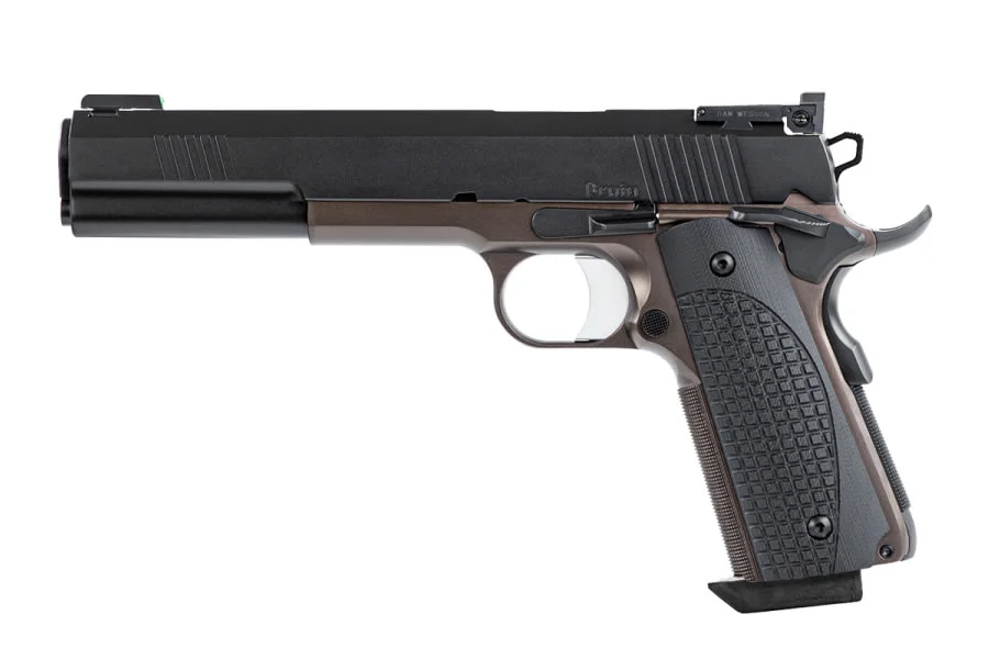 Dan Wesson Bruin 1911 10mm Longslide Pistol with Bronze Frame