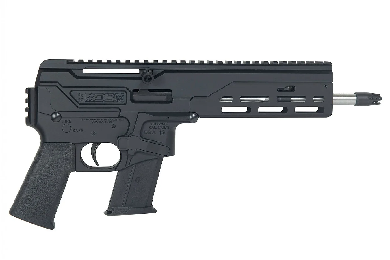 Diamondback DBX57 CFB 5.7x28mm Semi--Automatic Pistol with M-LOK