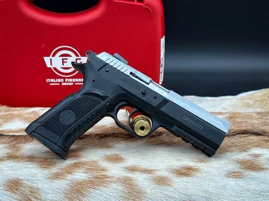 Tanfoglio Defiant Force Plus 9mm Pistol with Case and Cleaning Tools