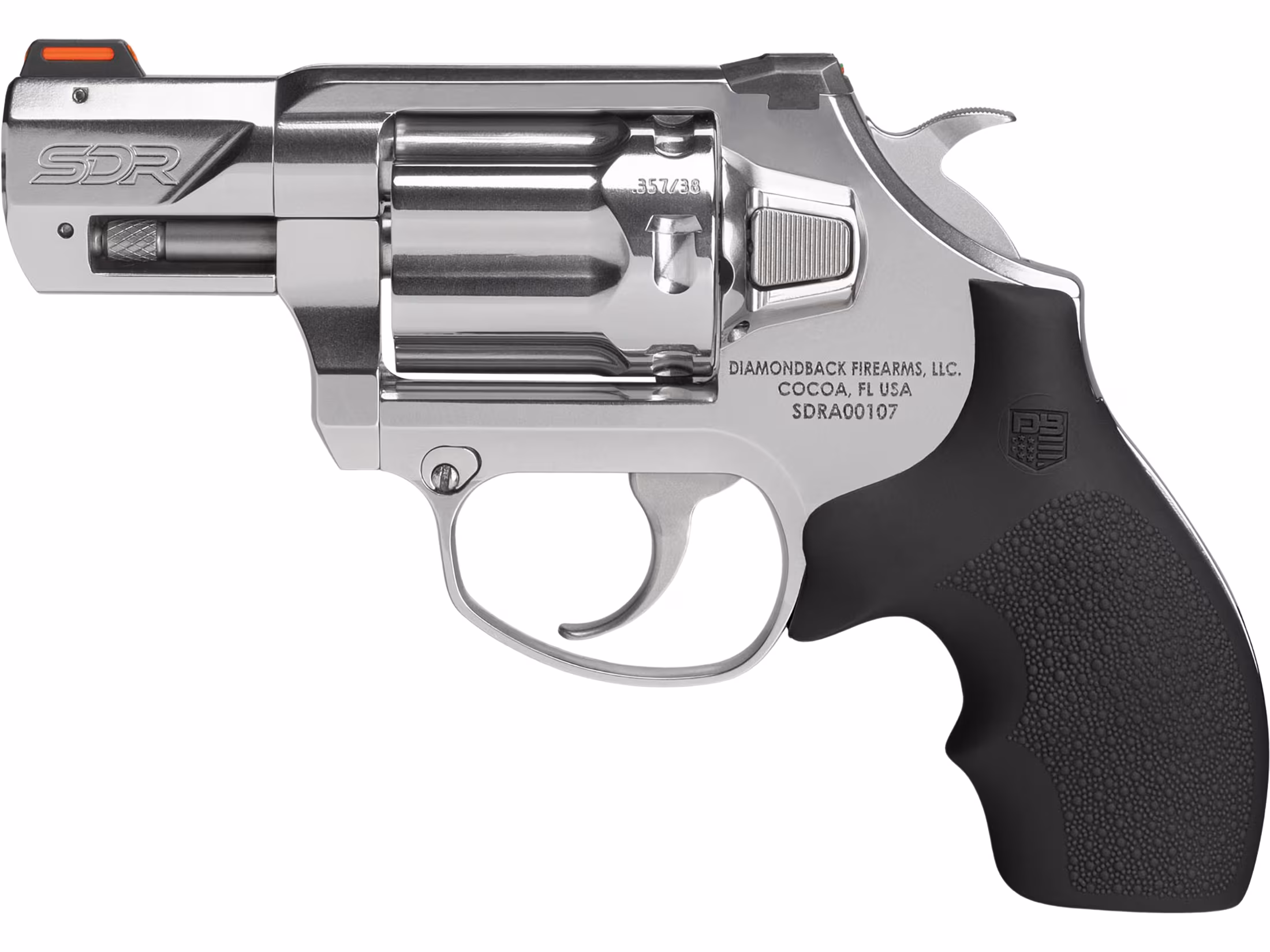 Diamondback SDR Revolver 357 Mag 2 Barrel 6-Round Black Nitride Black