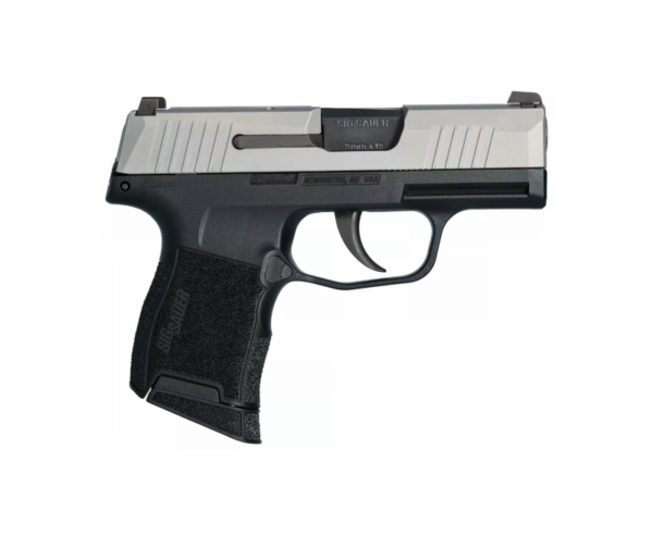 Sig Sauer P365 Micro-Compact Two-Tone 9mm 3.1″ Barrel 10-Rounds White Dot Contrast Sights