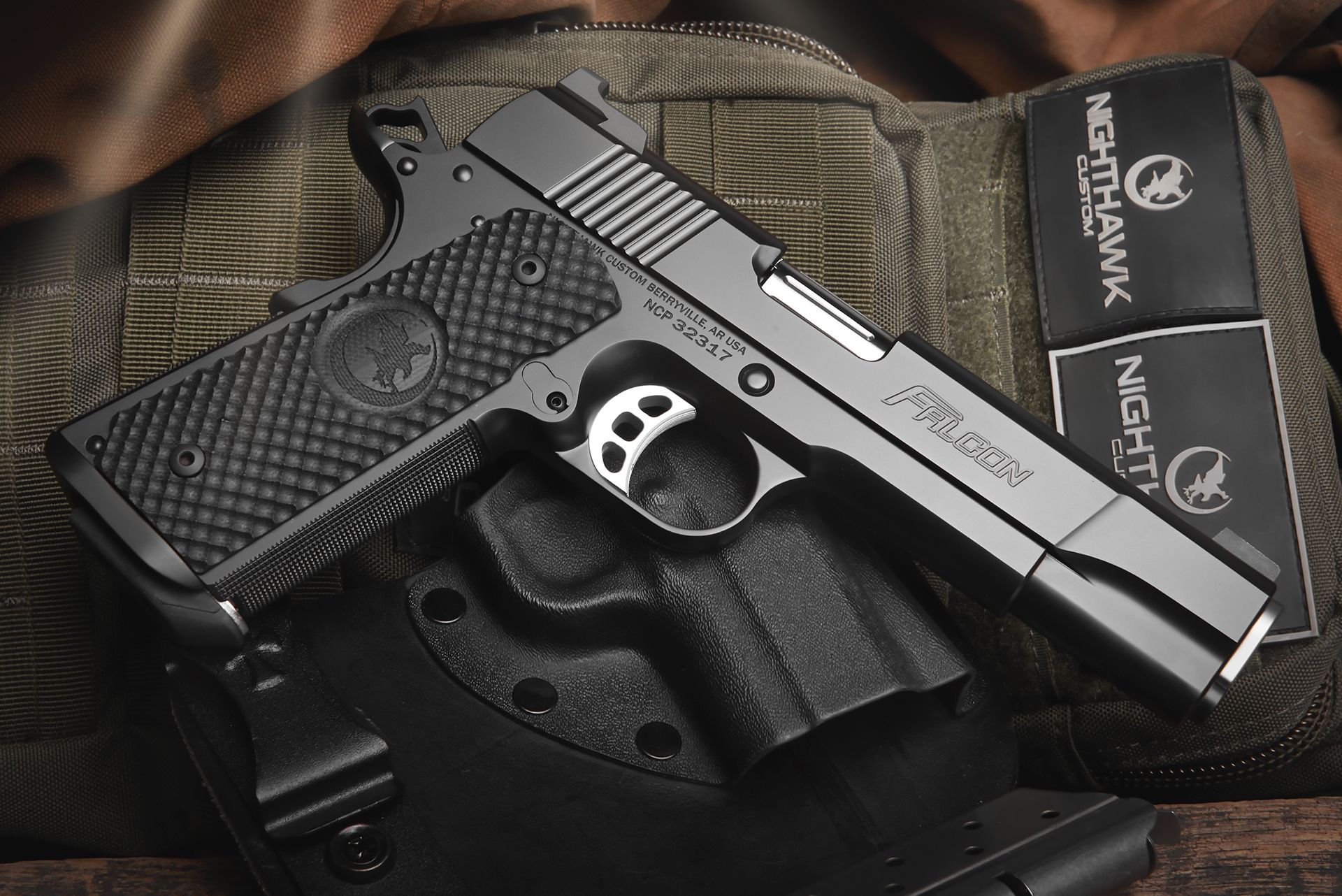 Nighthawk Custom Falcon 10mm Pistol