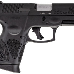 Taurus G3 9mm, 4″ Barrel, Manual Thumb Safety, Fixed