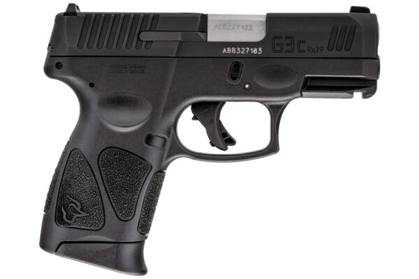 Taurus G3 9mm, 4″ Barrel, Manual Thumb Safety, Fixed