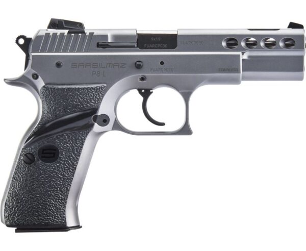 SAR USA P8L Stainless 9mm 4.6″ Barrel 17-Rounds