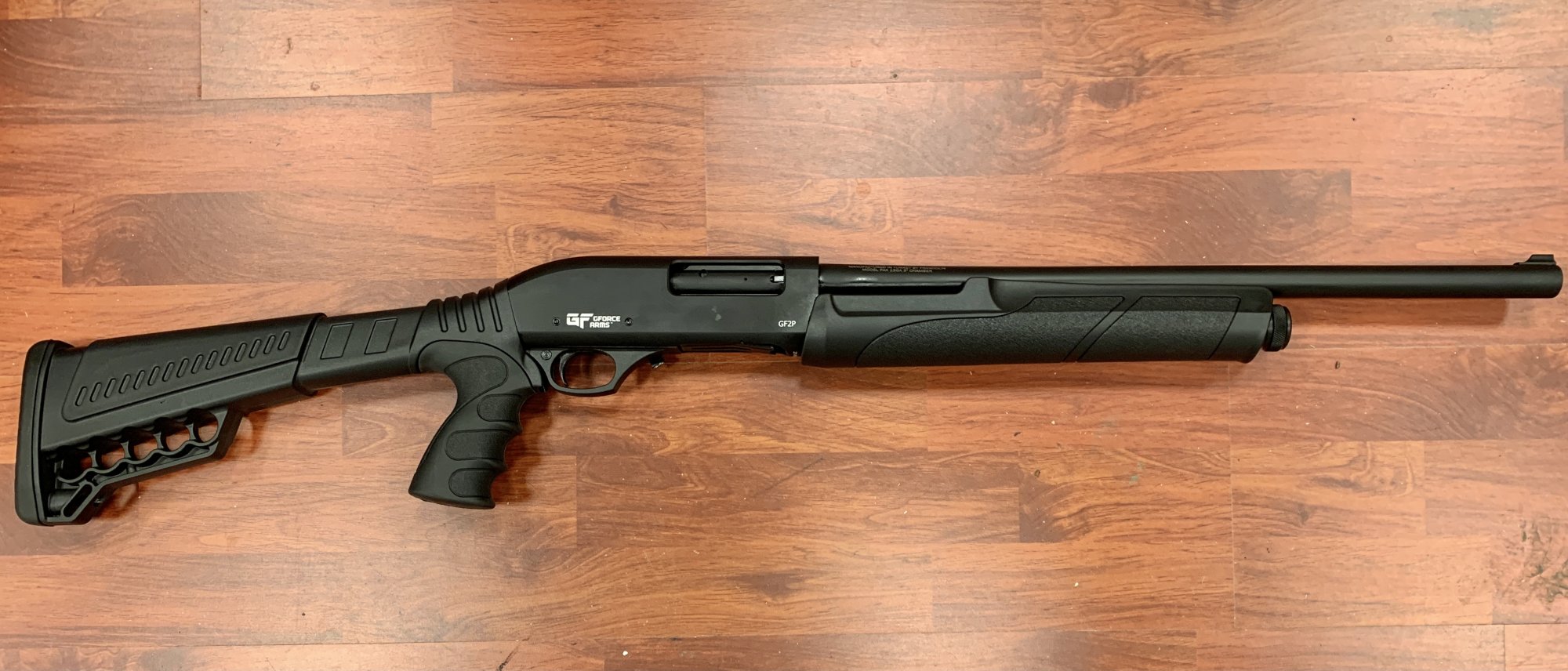 GF3T Tactical 12 Gauge Pump Shotgun with Pistol Grip