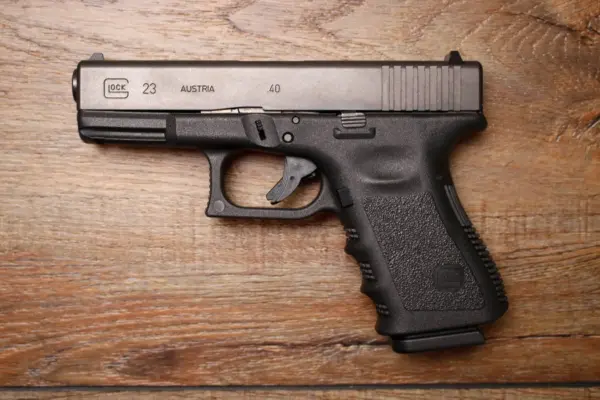 Glock 23 Gen3 40 S&W Police Trade-In Pistol with Box and Two Magazines