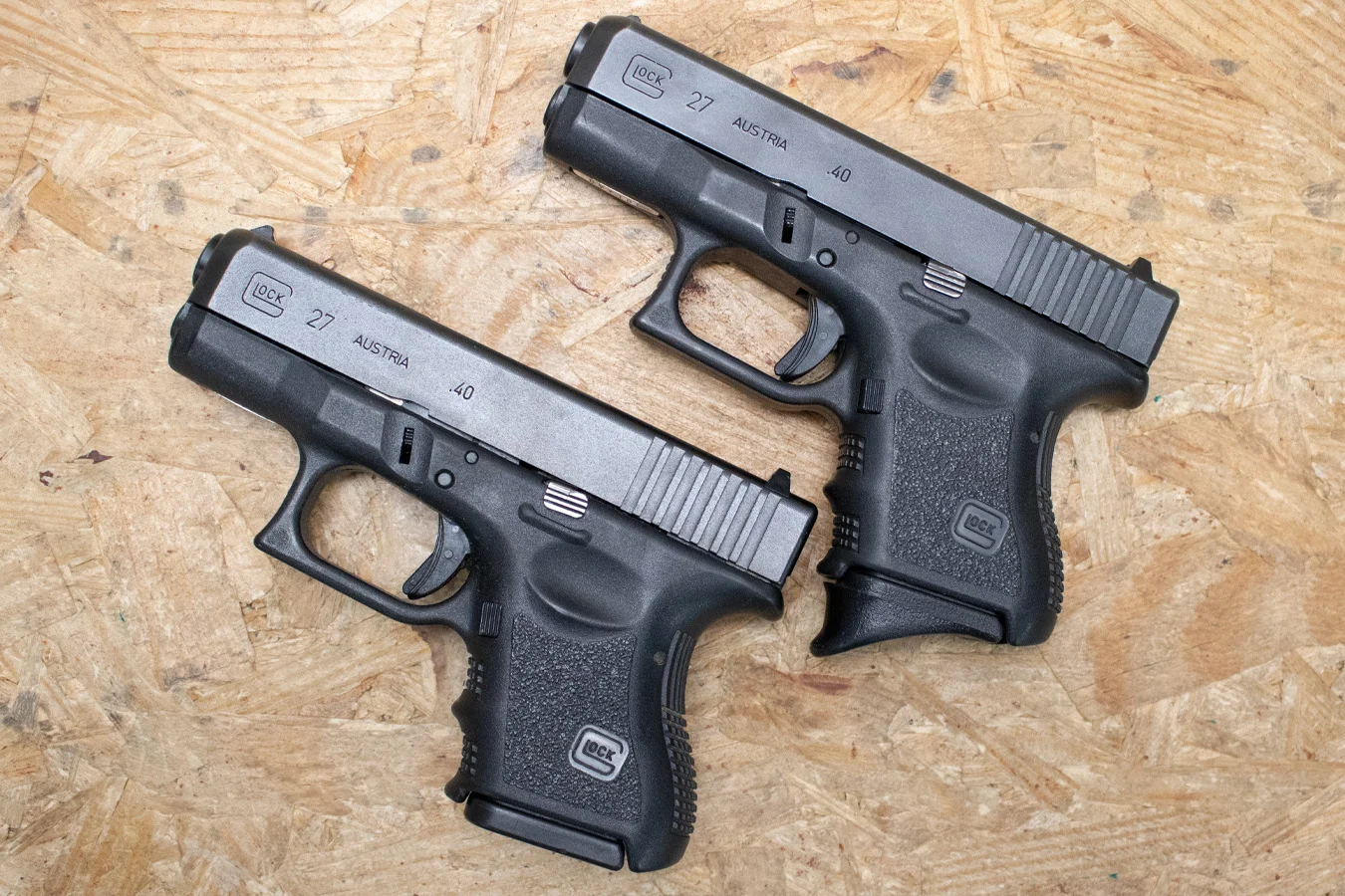 Glock 27 Gen3 40 S&amp;W Police Trade-In Pistols (Very Good Condition