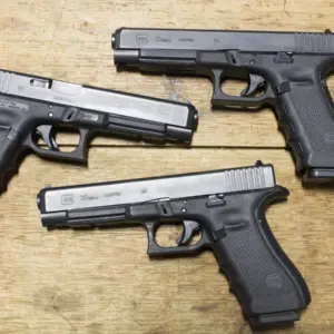 Glock 35 Gen4 40 S&W Competition Police Trade-ins (Fair Condition
