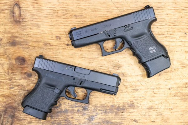 Glock 36 Gen3 45 ACP Police Trade-in Pistol (Fair Condition