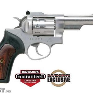 NEW IN CASE RUGER GP100 22LR DOUBLE ACTION 10 SHOT