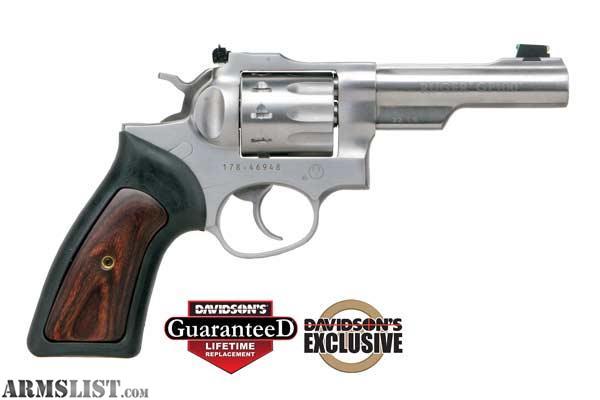 NEW IN CASE RUGER GP100 22LR DOUBLE ACTION 10 SHOT
