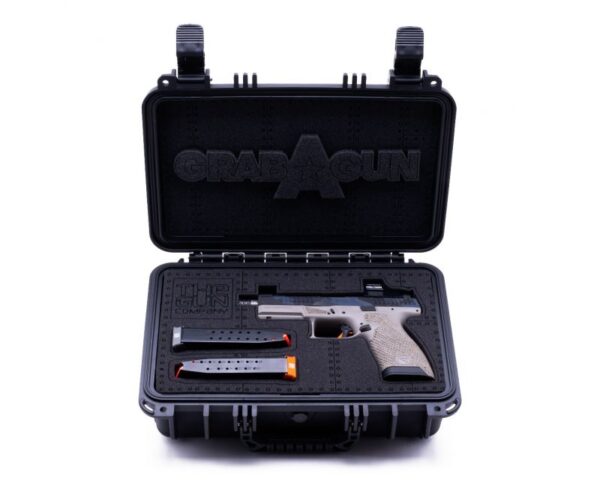 The Gun Co Custom CZ P-10 Compact Type 1 Urban Battle Gray 9mm 4.61″ 15 RD with Holosun Reflex Sight