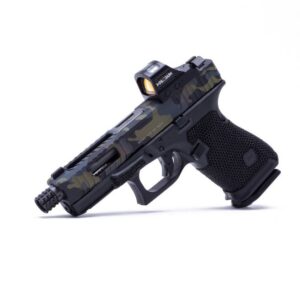 The Gun Co LVL-1 Custom Glock 19 – Urban Camo 9mm 4.02-inch 15Rds – with Holosun Reflex Red Dot & Micro Roni