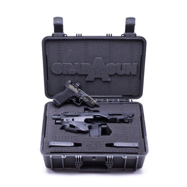The Gun Co LVL-1 Custom Glock 19 – Urban Camo 9mm 4.02-inch 15Rds – with Holosun Reflex Red Dot & Micro Roni
