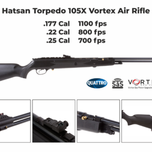 Hatsan Torpedo 105X Vortex Break Barrel Air Rifle