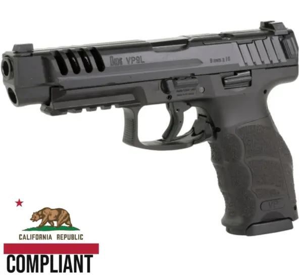 Heckler AND Koch Vp9l B 9mm 5 Barrel 20 Rounds 3 DOT Sights