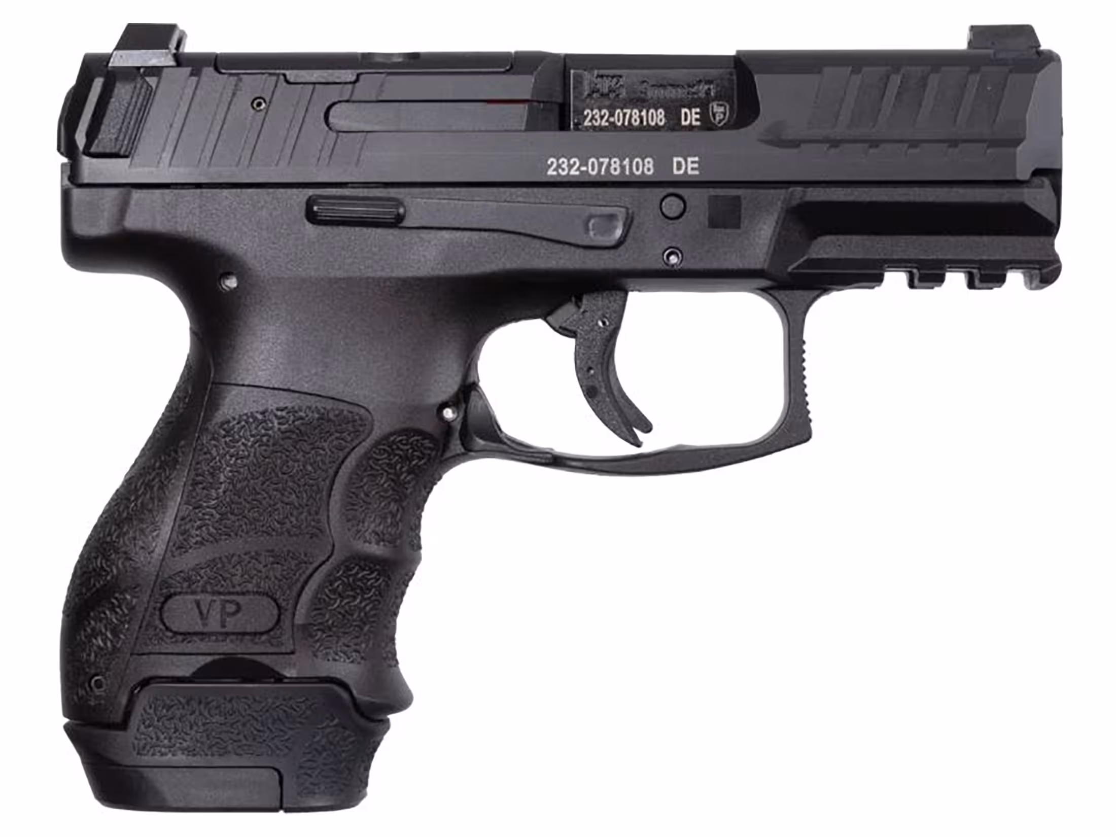 HK VP9SK Optics ready 9mm Luger Pistol 3.4 Barrel 15+1 Round Black