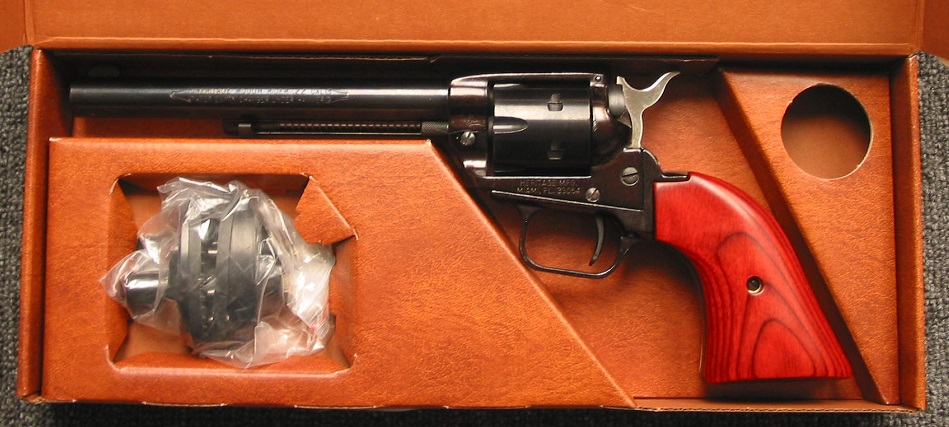 Preowned Heritage Rough Rider Revolver, .22 Long Rifle, 6.5″ Barrel, 6