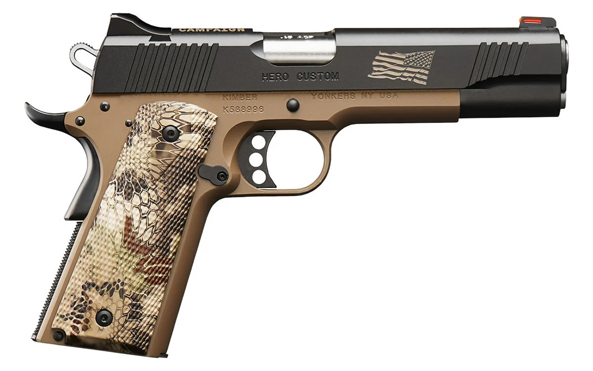 Kimber Hero Custom 45 ACP Special Edition Boot Campaign Pistol