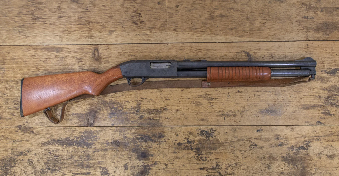 High Standard 12 Gauge Police Trade-In Pump Action Shotgun