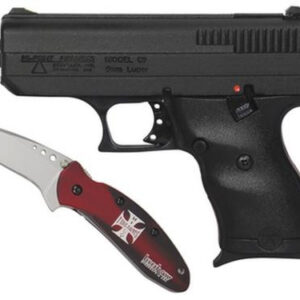 HiPoint C-9 Custom Combo-, Hardcase and Custom Kershaw Scallion Knife