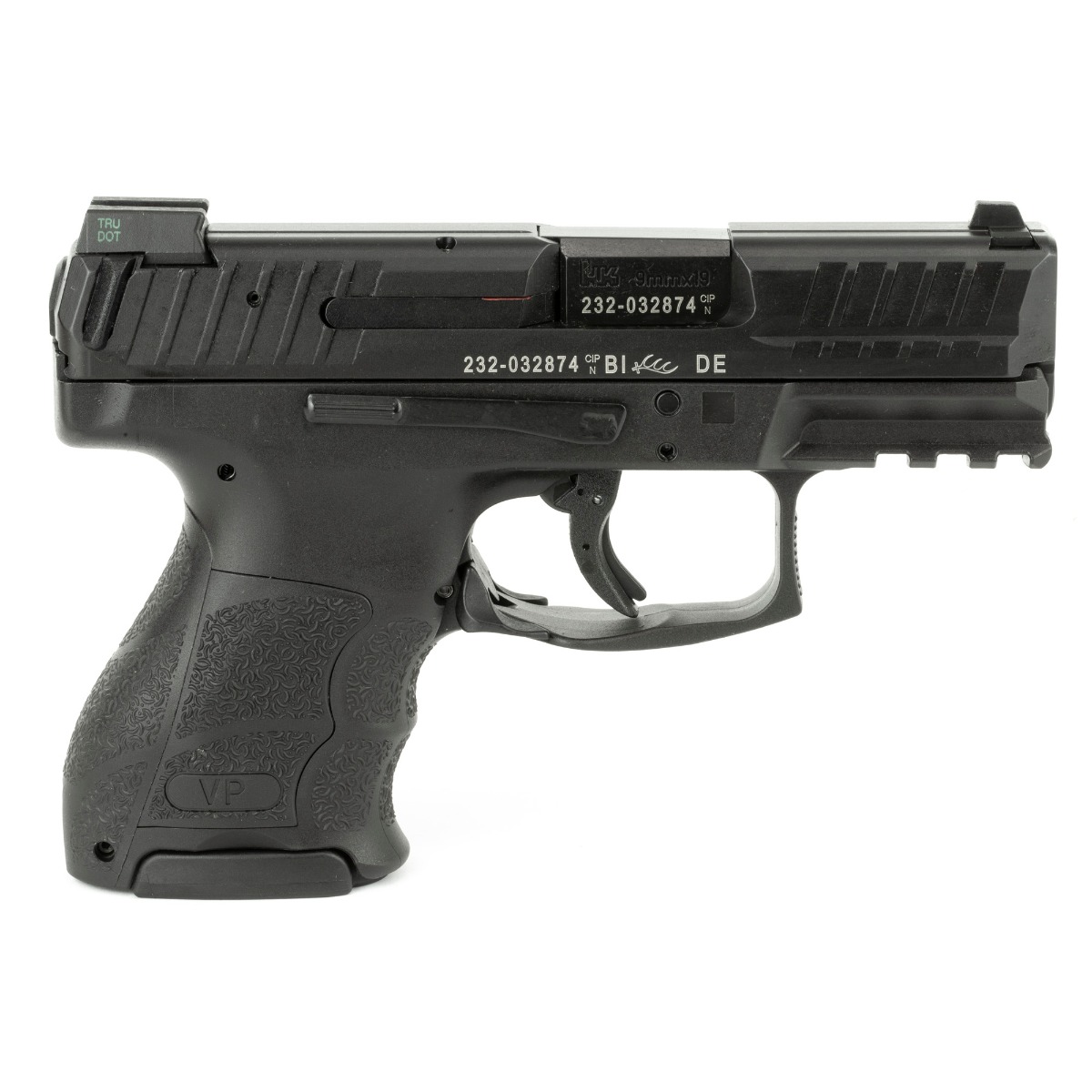 Heckler and Koch VP9SK 9mm 3.39-inch 10rd Night Sights